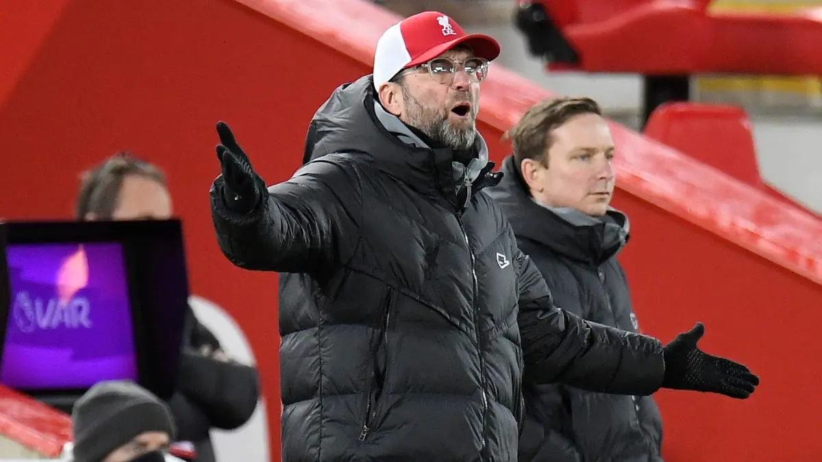 كلوب: خسارة ليفربول أمام بيرنلي صفعة قوية على الوجه