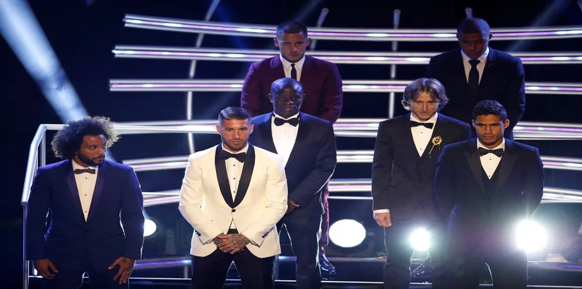 The Best: رونالدو وميسي ومبابي يقودون هجوم منتخب العالم