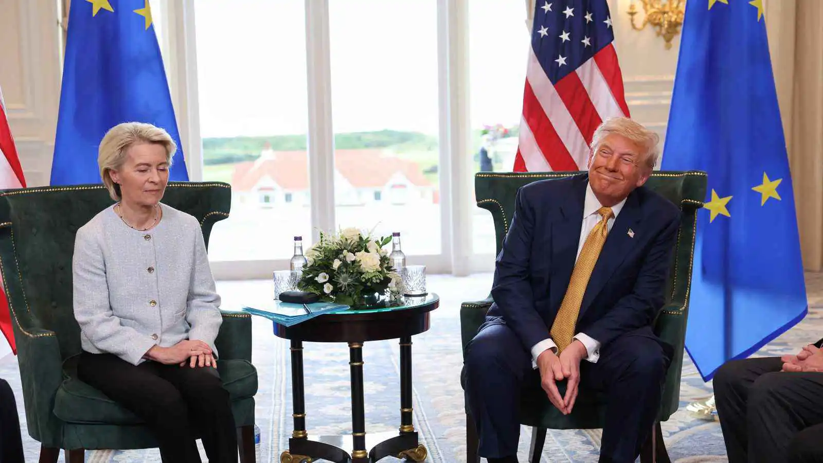 من أجل أوكرانيا.. فون دير لايين وترامب يبحثان زيادة الضغط الاقتصادي على روسيا