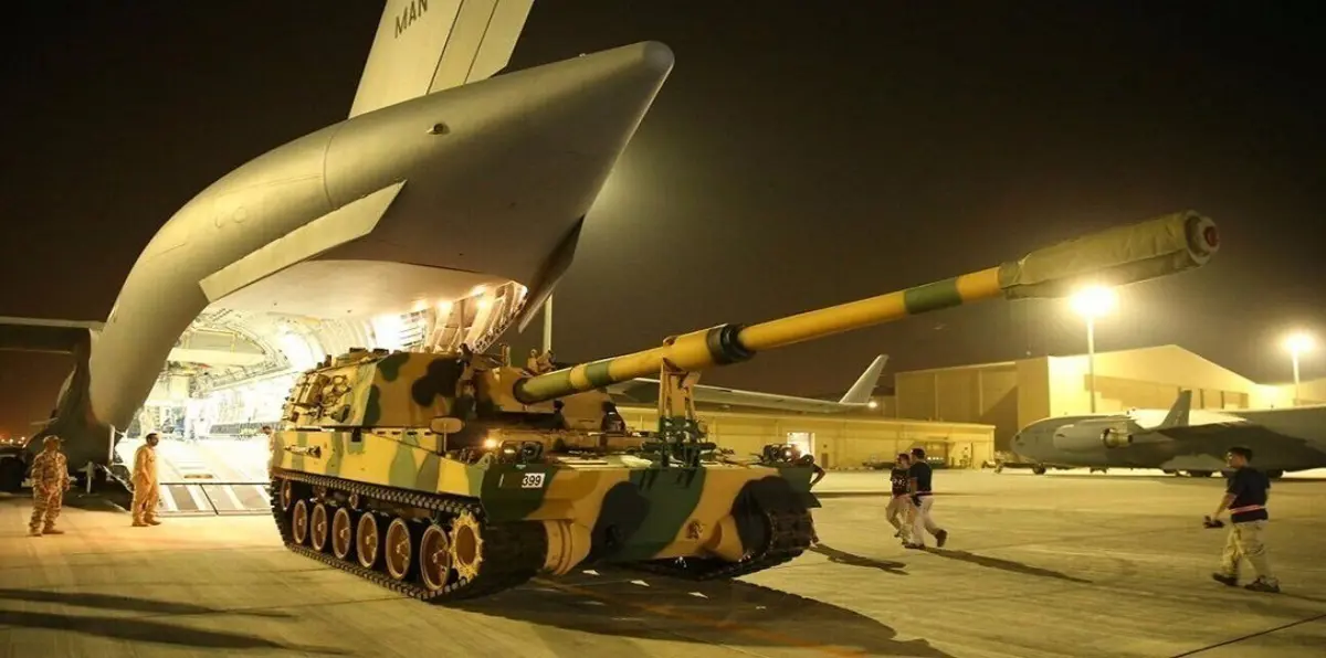 وصول الدفعة السادسة من الجنود والمدرعات التركية إلى قطر (صور)