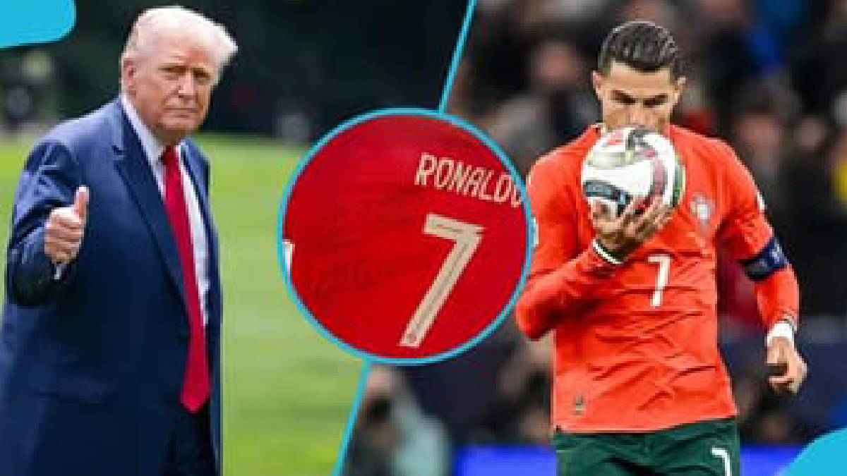 كريستيانو رونالدو يرسل هدية خاصة إلى ترامب (فيديو)