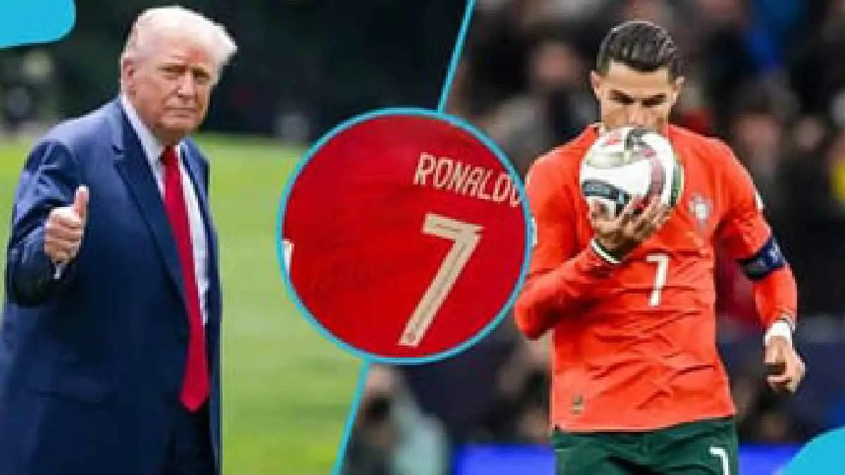 كريستيانو رونالدو يرسل هدية خاصة إلى ترامب (فيديو)