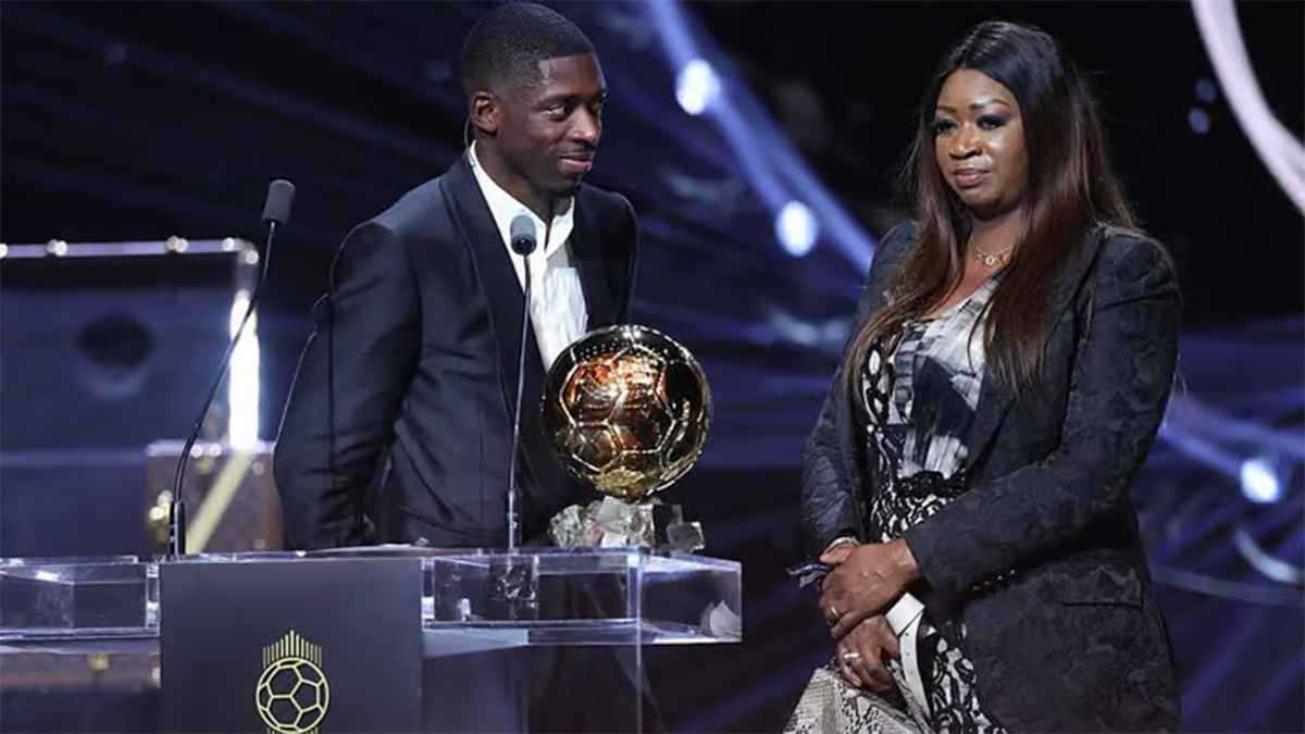 تحدثت لأول مرة عن فوزه بالكرة الذهبية.. من هي والدة عثمان ديمبلي؟