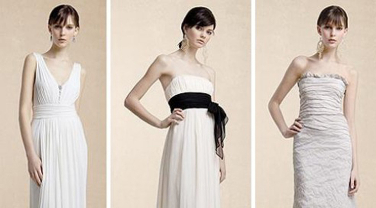 فستان عقد القران بسيط، أنيق وساحر