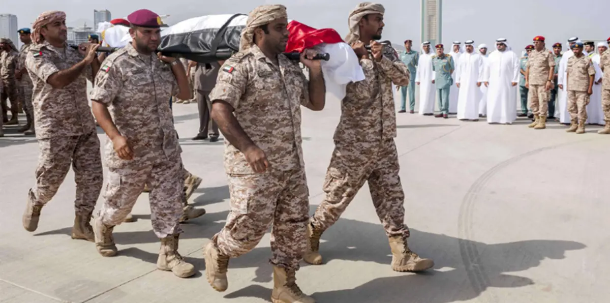 الإمارات تعلن استشهاد أحد جنودها المشاركين في التحالف العربي باليمن