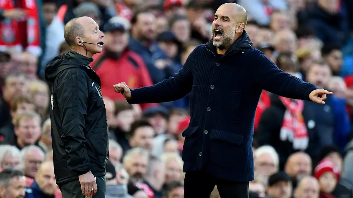 غوارديولا: جيمس ميلنر كان يستحق الطرد.. ولكن في أنفيلد لا يستطيعون ذلك