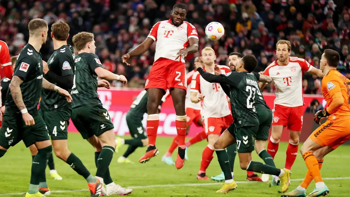 ترتيب الدوري الألماني: فيردر بريمن يكبد بايرن ميونخ الخسارة الثانية