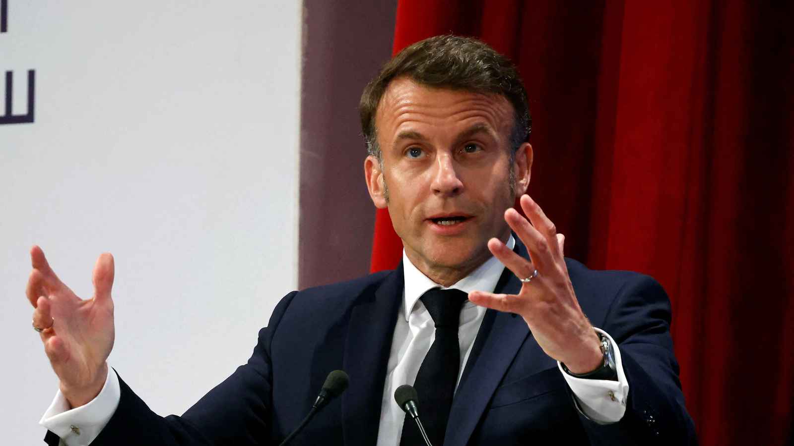 ماكرون: "معلومات مغلوطة" بشأن الاعتراف بدولة فلسطين