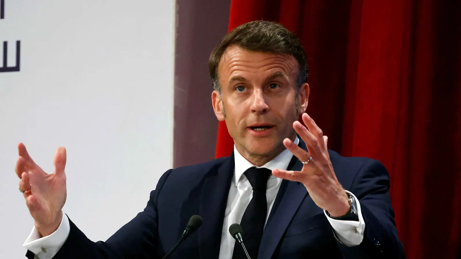 ماكرون: "معلومات مغلوطة" بشأن الاعتراف بدولة فلسطين