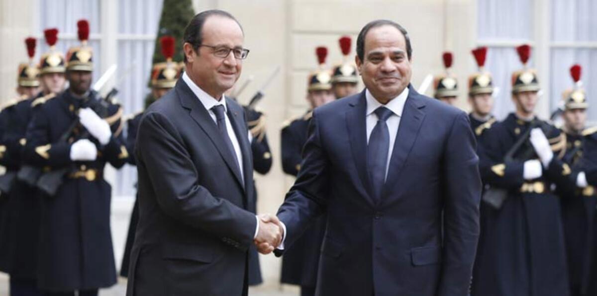 مصر تعوّل على زيارة أولاند لإنعاش اقتصادها المُتعثّر