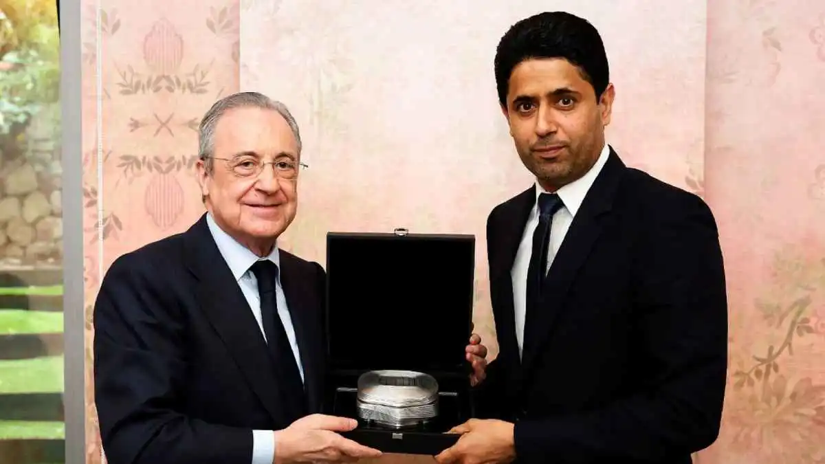 كتب النهاية بيده.. هدية فلورنتينو بيريز لباريس سان جيرمان