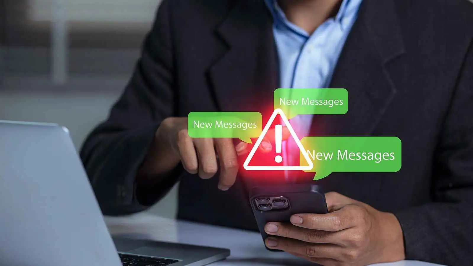 استخدام الهاتف الذكي 