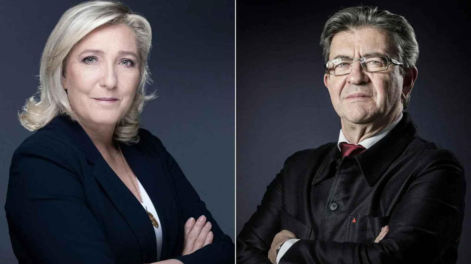 "تجمع للفاشيين".. ميلانشون يهاجم مظاهرة يمينية داعمة لمارين لوبان