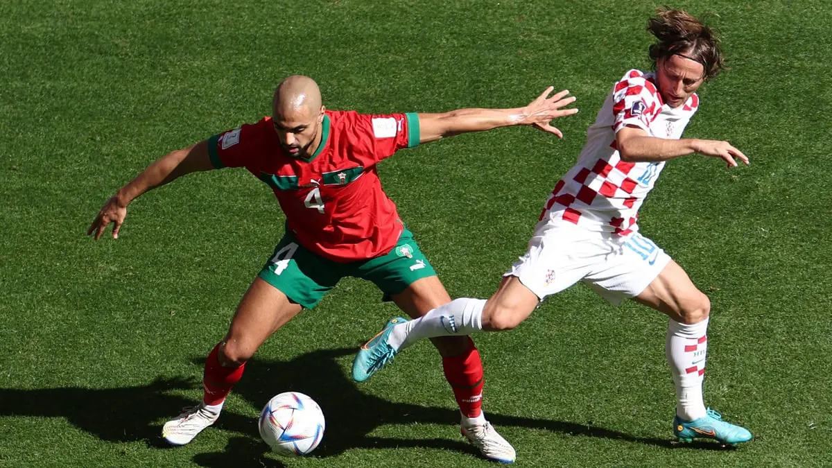 الموعد والقنوات الناقلة والتشكيل المتوقع لمباراة المغرب ضد كرواتيا في كأس العالم