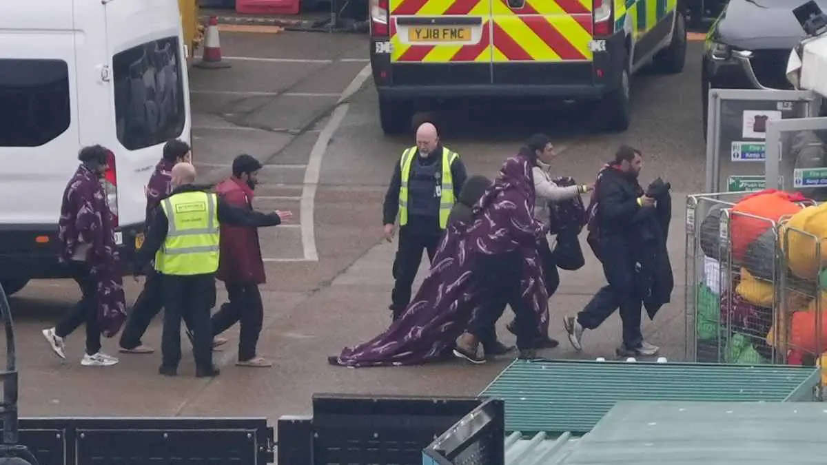 تكتيك ألباني جديد لتهريب المهاجرين إلى المملكة المتحدة (صورة)