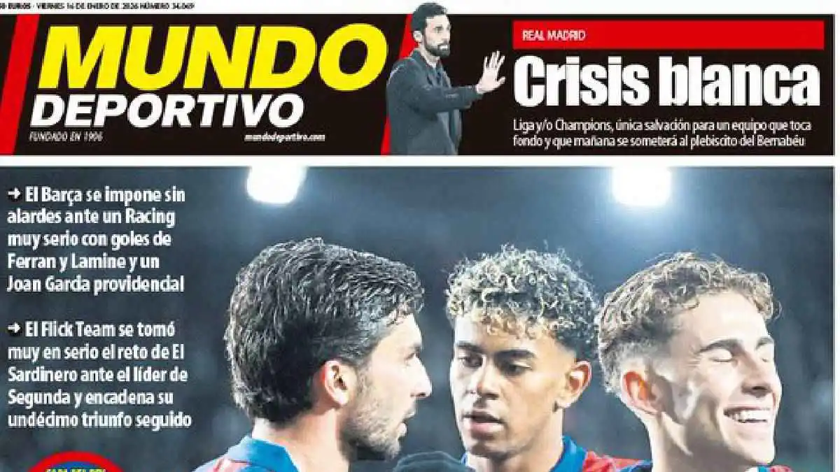 عناوين الصحف الرياضية العالمية: تأهل برشلونة.. وبرونو فرنانديز يحسم مستقبله