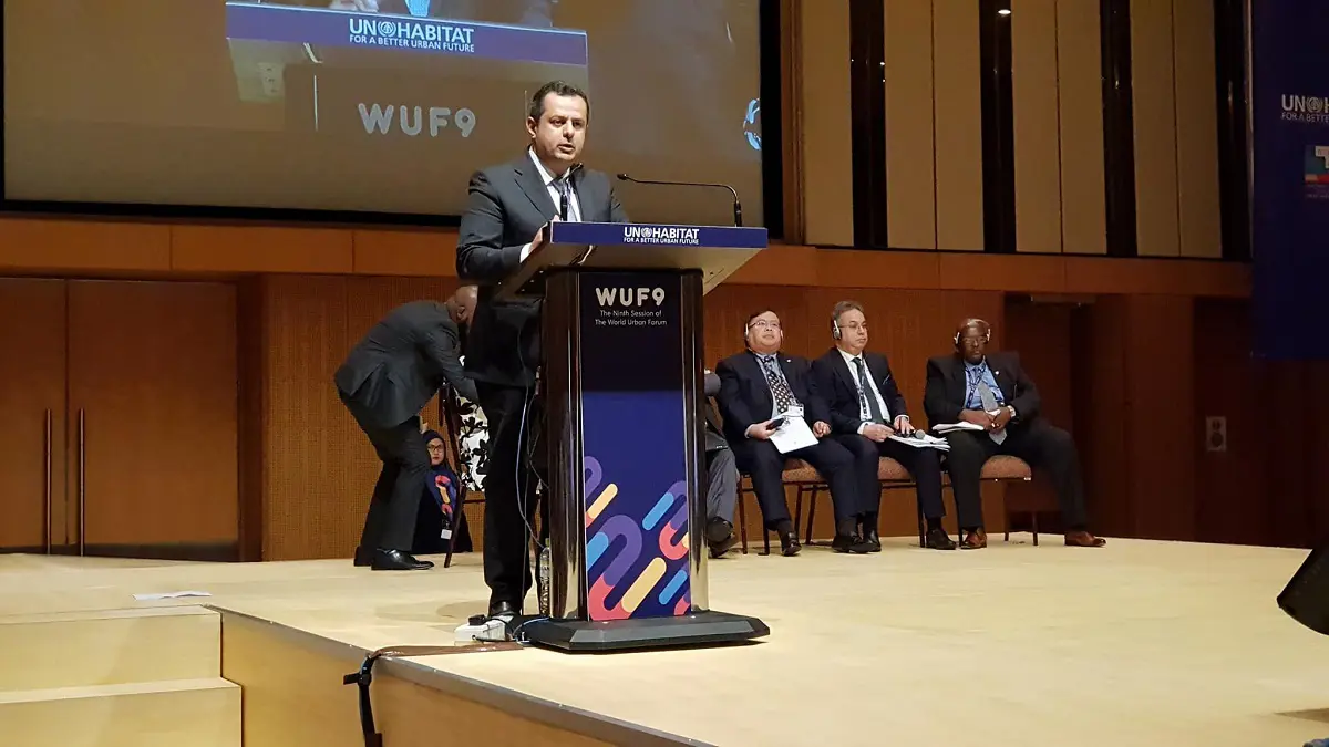 معين عبدالملك: الحكومة اليمنية ليست معنية سوى بتنفيذ اتفاق السويد