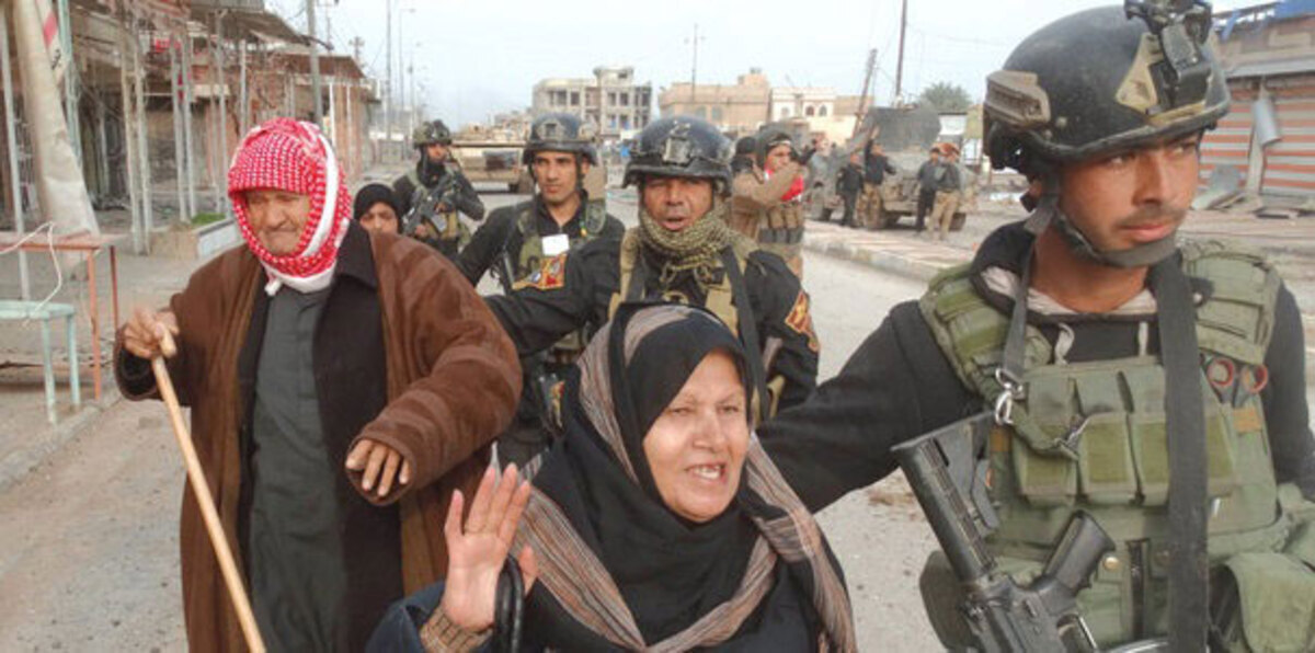 إجلاء ألف مدني محاصر داخل مدينة الرمادي العراقية