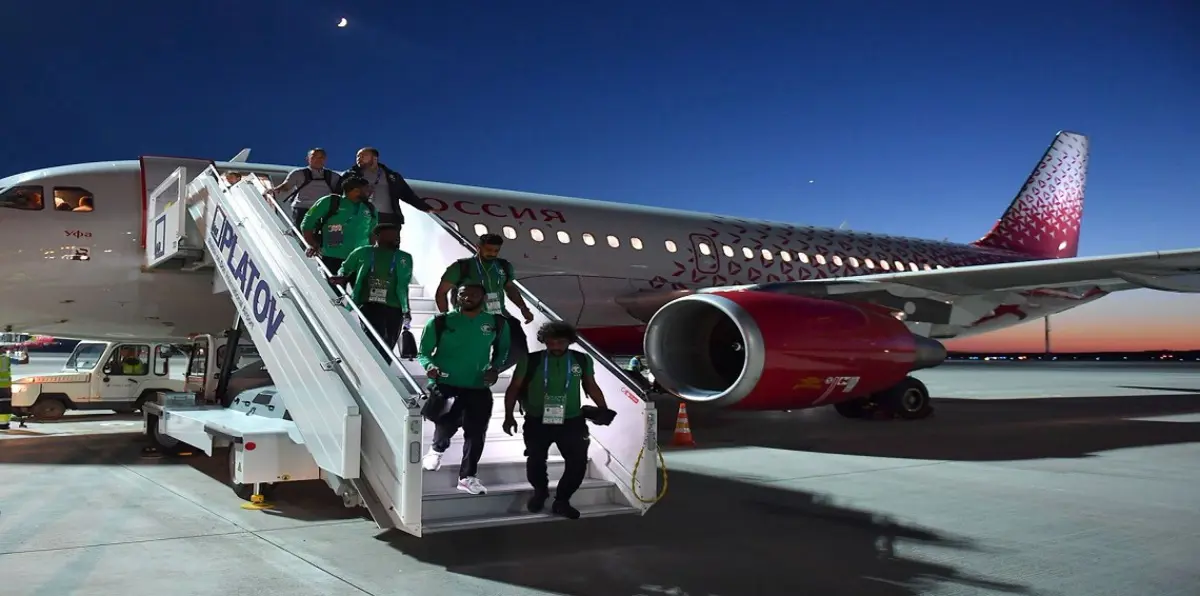 اللجنة المنظمة لكأس العالم 2018 تعتذر للاتحاد السعودي بسبب واقعة الطائرة