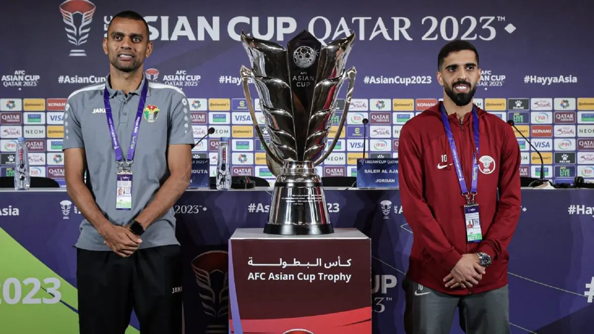 الموعد والقنوات الناقلة لمباراة الأردن وقطر