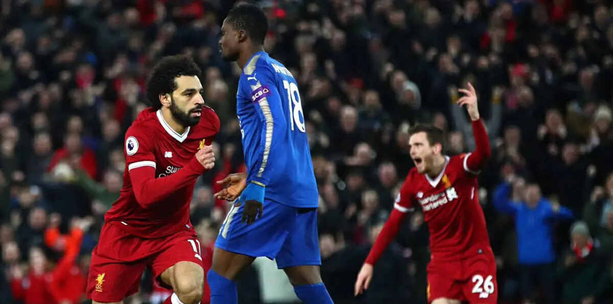 ثنائية محمد صلاح تقود ليفربول نحو إسقاط ليستر سيتي.. تعرف على ترتيب الدوري الإنجليزي