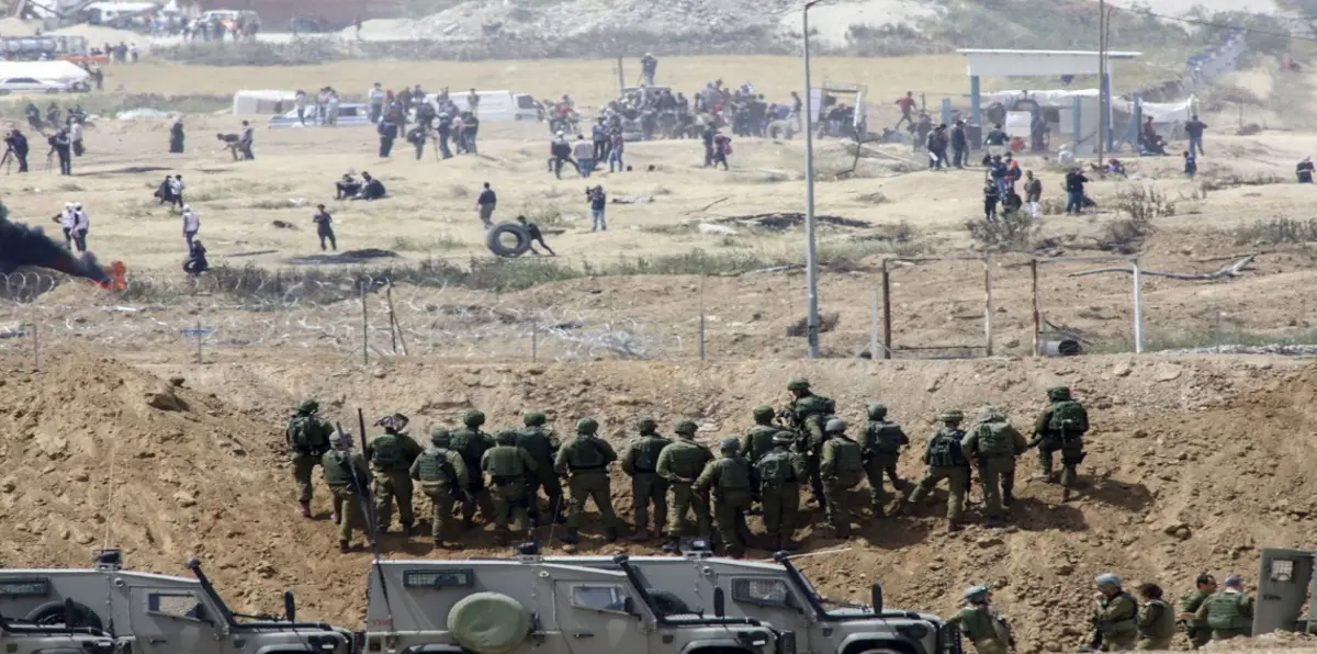 غارة إسرائيلية ثالثة قرب الحدود الشرقية لقطاع غزة