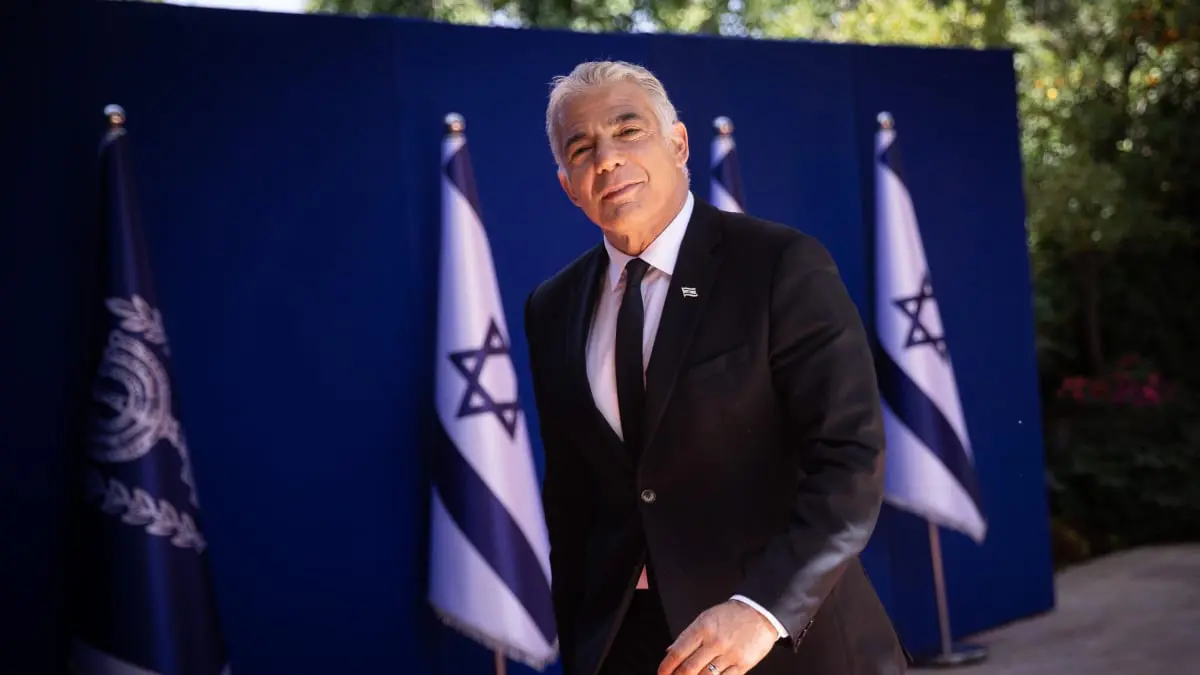 يائير لبيد يزور الإمارات الأسبوع المقبل