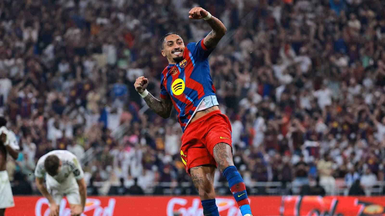 مرعب ريال مدريد.. تقييم وأرقام رافينيا في نهائي السوبر الإسباني