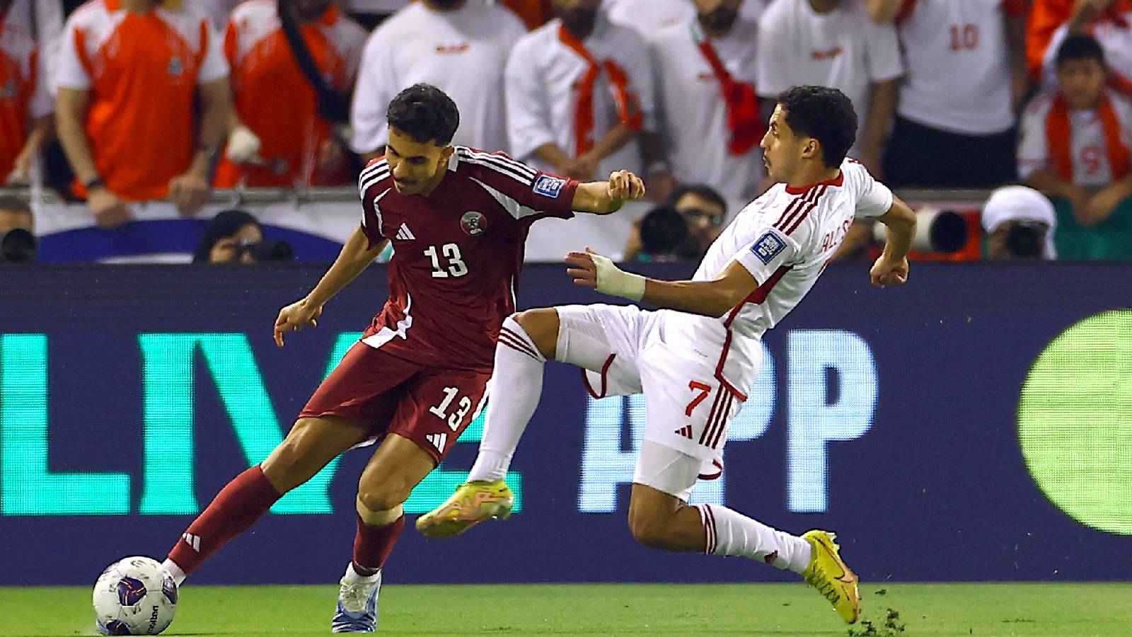 ملخص وأهداف ورجل مباراة الإمارات وقطر في تصفيات كأس العالم