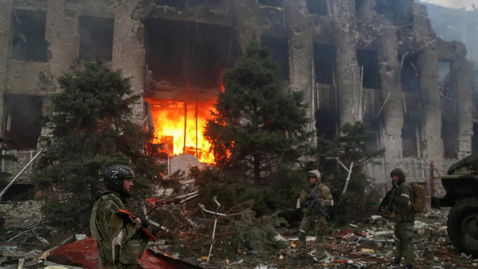 انفجارات تهز مدينتي خيرسون وخاركوف شرقي أوكرانيا