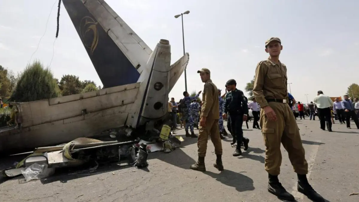 5 قتلى في تحطم مروحية جنوب غرب إيران‎