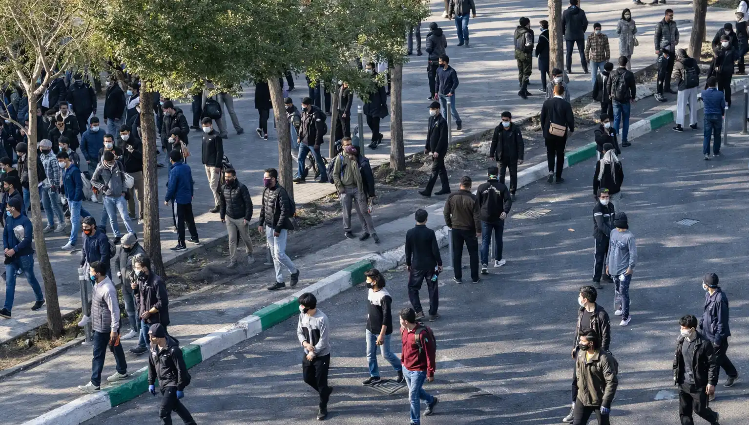 الاحتجاجات في إيران