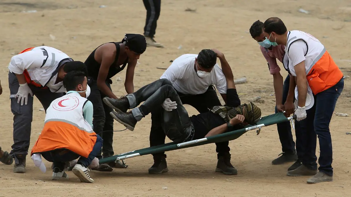 استشهاد فلسطيني متأثرًا بإصابته على حدود غزة