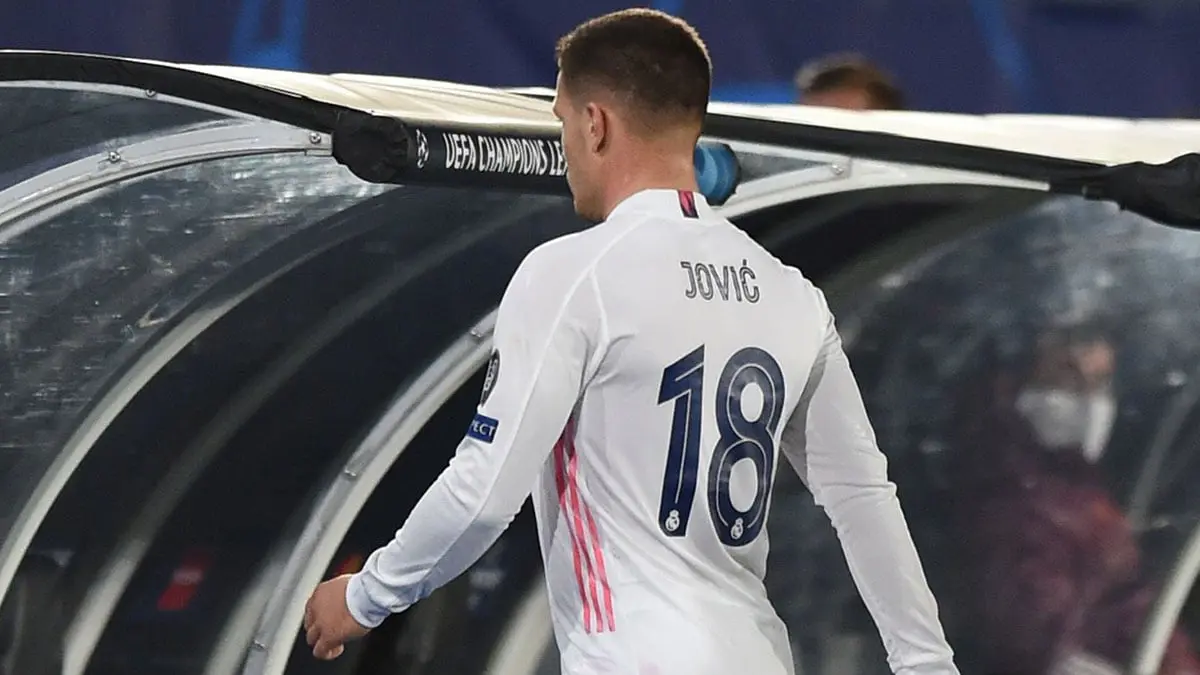 ماركا: ريال مدريد يوافق على إعارة لوكا يوفيتش إلى آينتراخت فرانكفورت