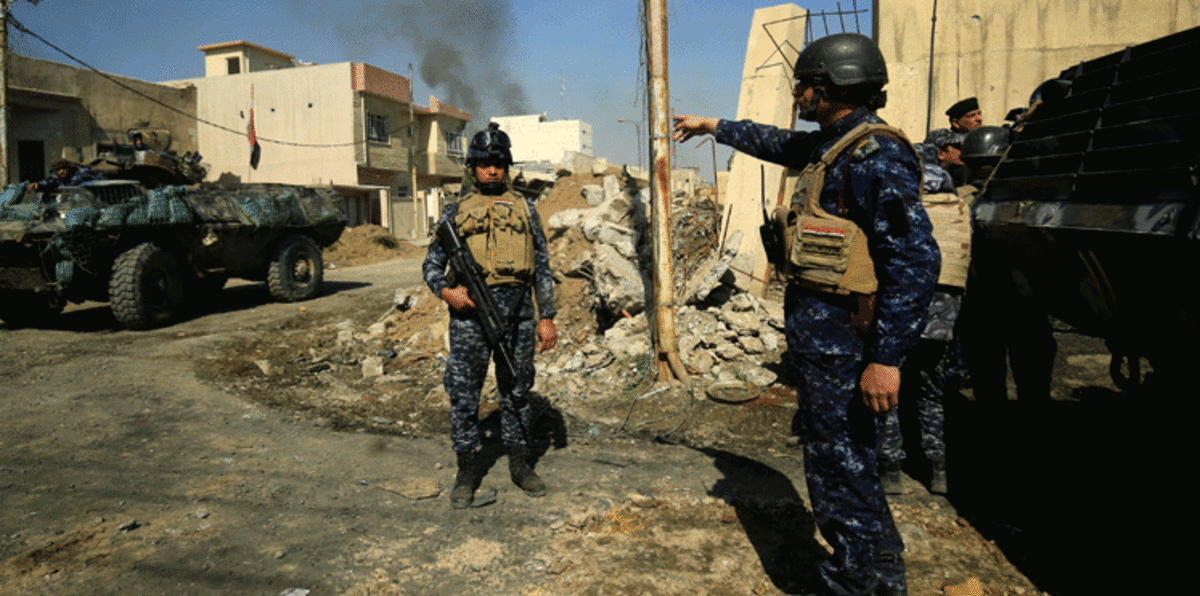 قوات الأمن العراقية تسيطر على فرع البنك المركزي في الموصل
