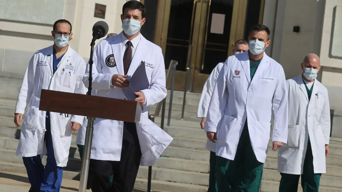 طبيب ترامب يؤكد شفاءه التام من فيروس كورونا