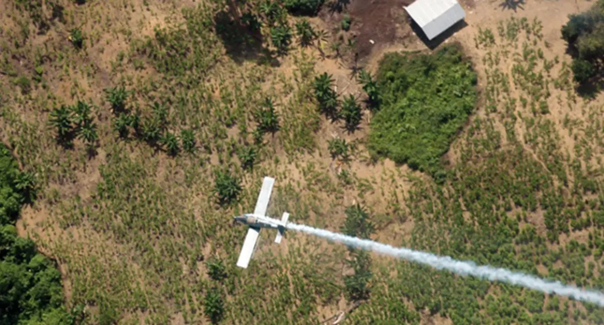 تحطم طائرة تحمل 1.2 طنا من المخدرات في كولومبيا