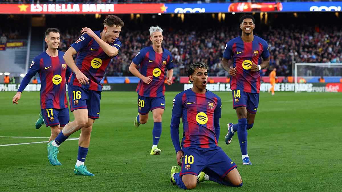 ترتيب الدوري الإسباني بعد فوز برشلونة على ريال مايوركا 