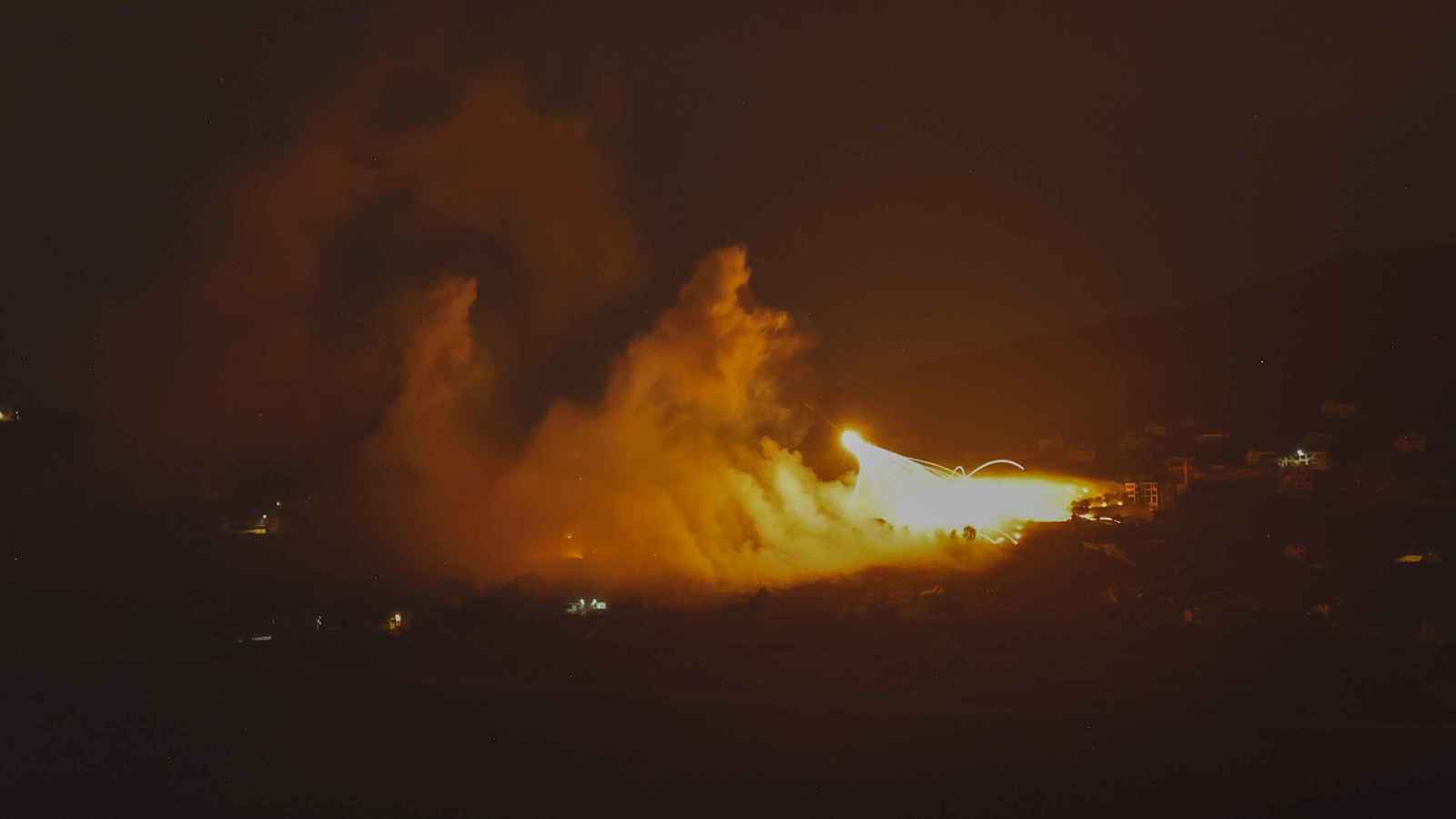 غارات إسرائيلية تستهدف مناطق في جنوب وشرق لبنان (فيديو)