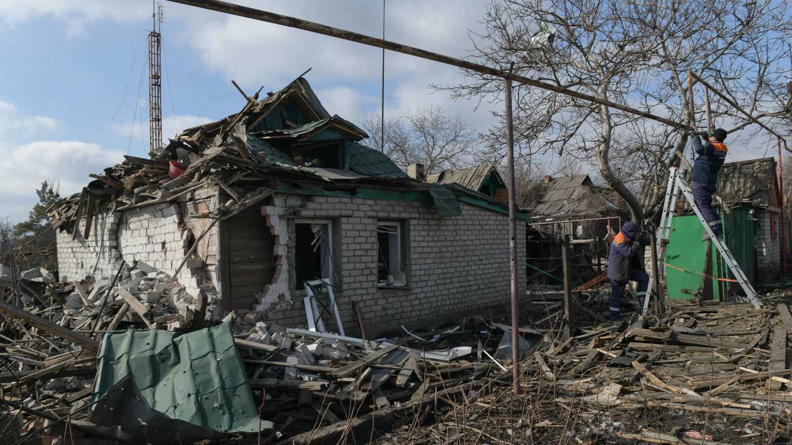 هجوم روسي يعطل إمدادات الغاز في جنوب أوكرانيا (فيديو)