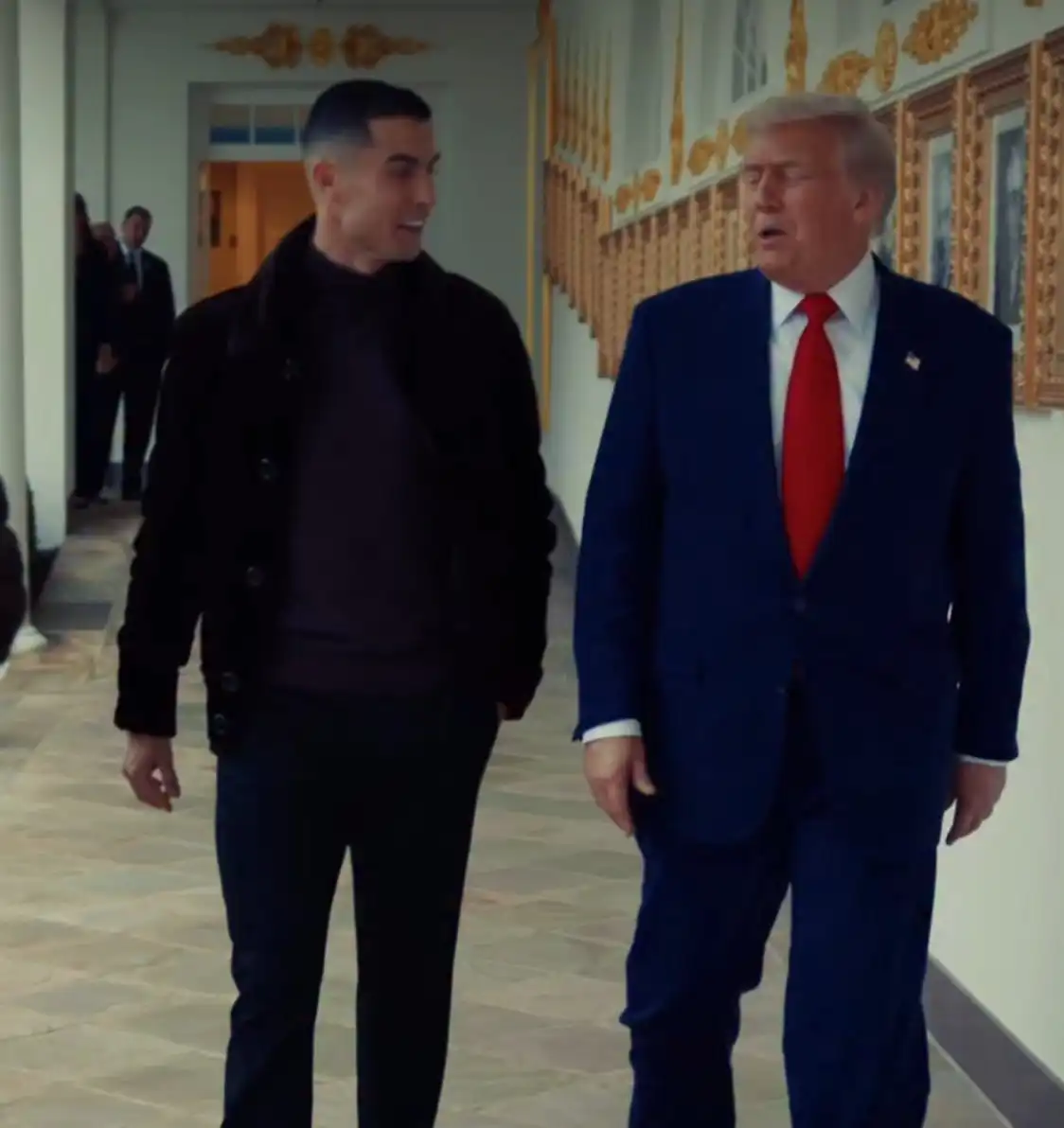 لقاء رونالدو وترامب