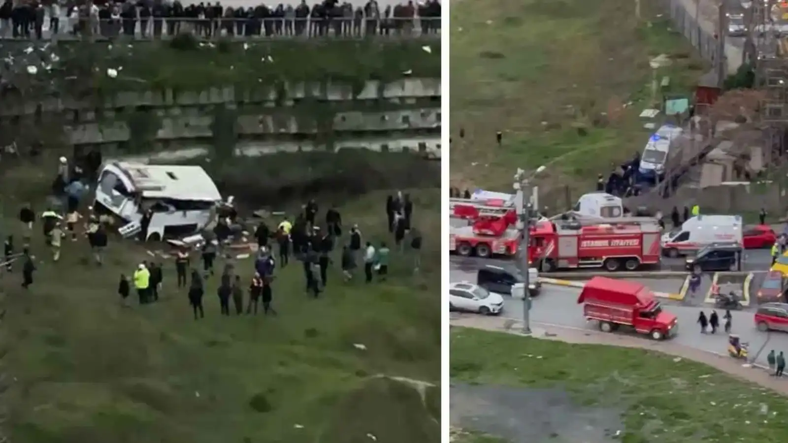 تركيا.. سقوط حافلة يودي بحياة 5 أشخاص في مشهد مروع (فيديو)