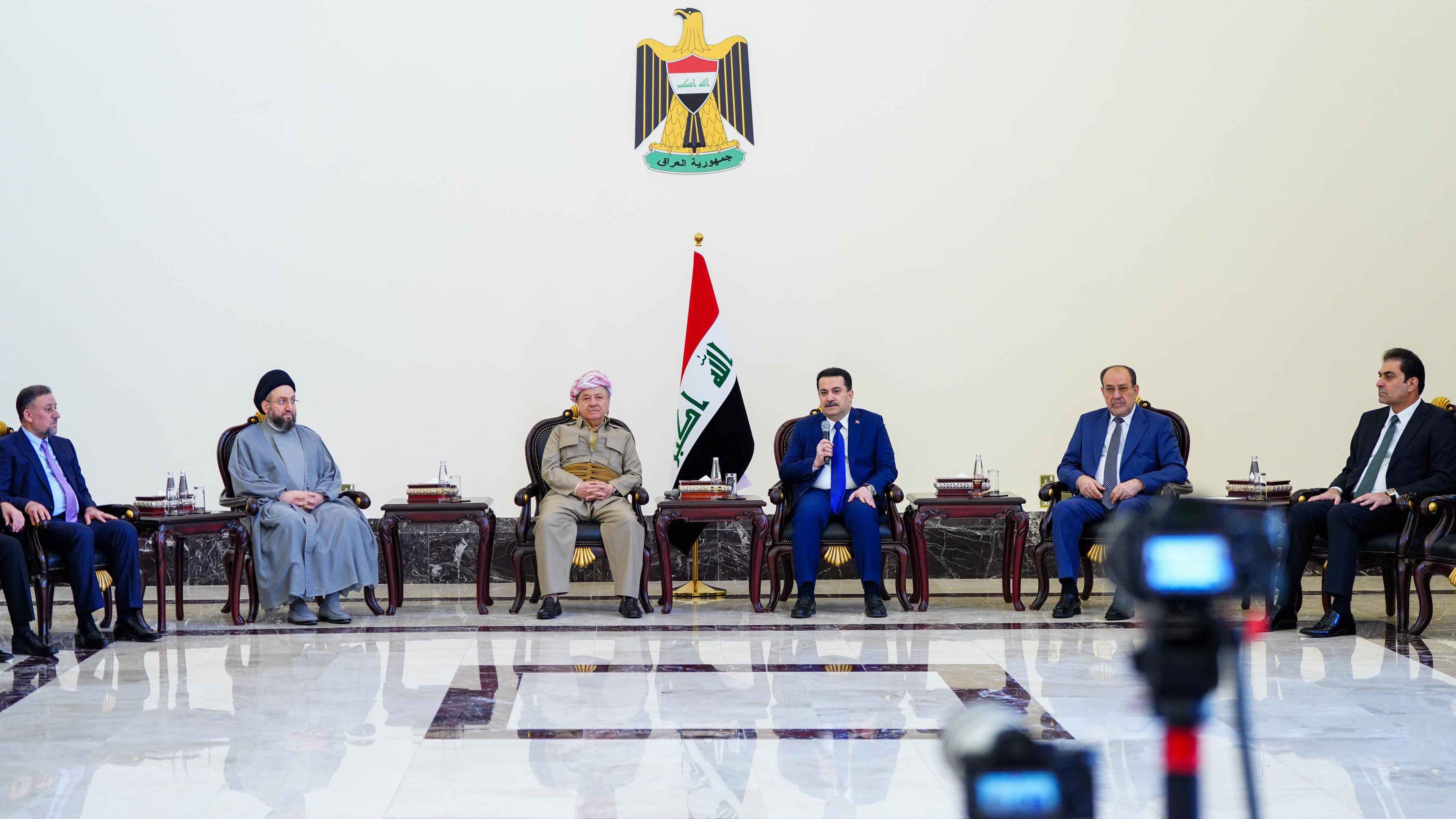 الأولى منذ 6 أعوام.. مسعود بارزاني يزور بغداد