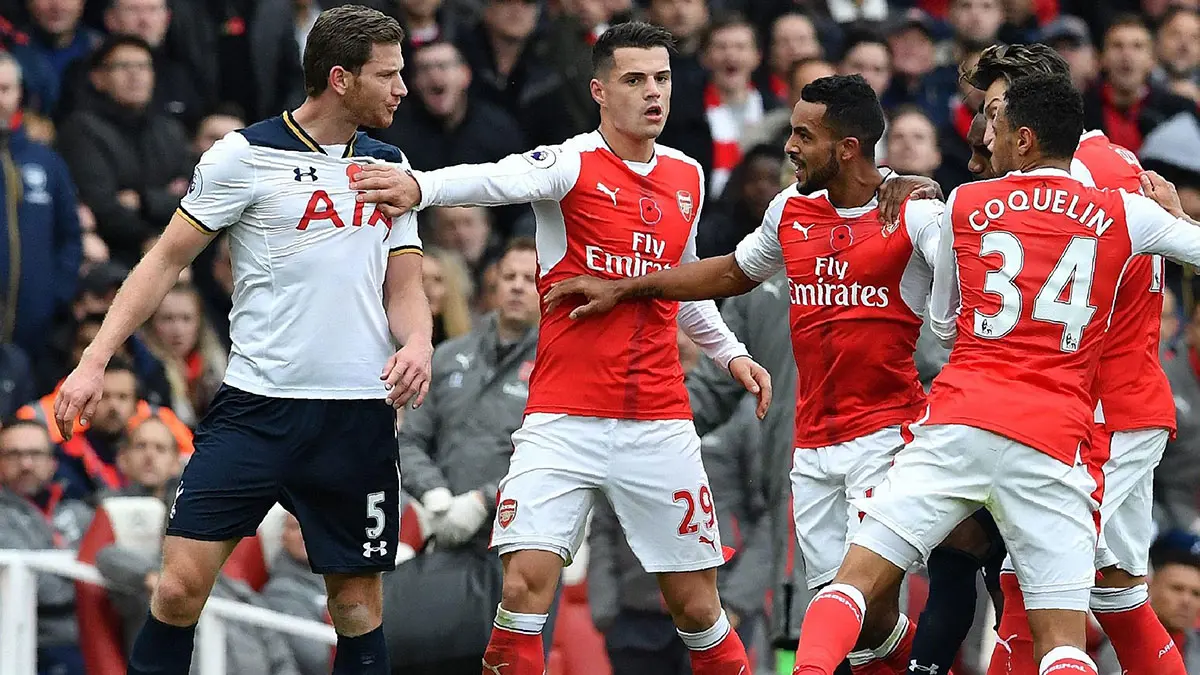 موعد مباراة آرسنال وتوتنهام اليوم في كأس الرابطة الإنجليزية