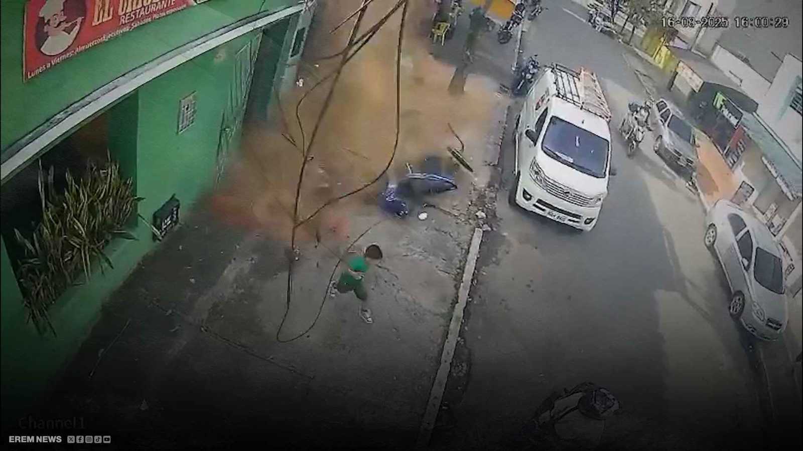 "معجزة".. طفل كولومبي ينجو بأعجوبة من موت محقق (فيديو إرم)