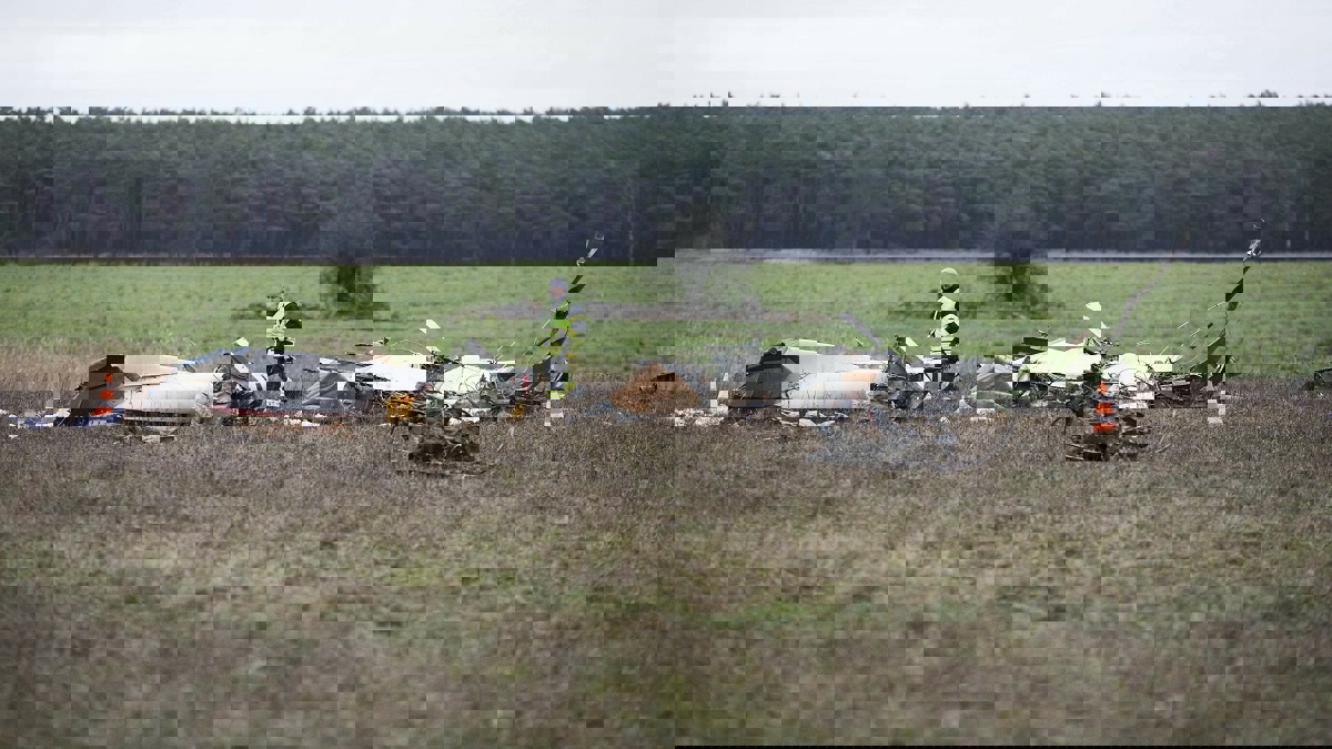 مصرع شخصين في تحطم طائرة صغيرة بألمانيا
