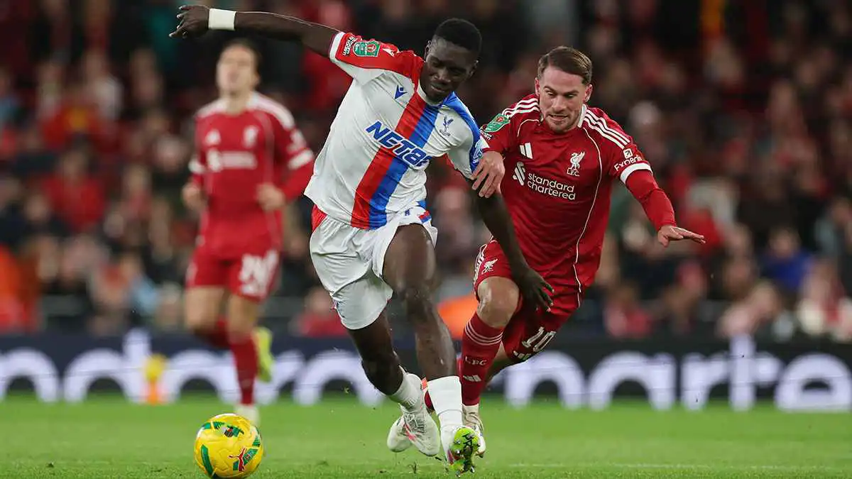 ملخص وأهداف ونتيجة مباراة ليفربول ضد كريستال بالاس بكأس الرابطة الإنجليزية