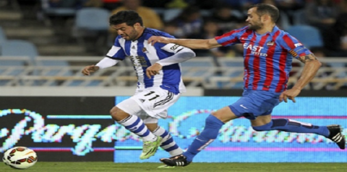 سوسيداد يسحق ليفانتي ويحسن أوضاعه بالدوري الإسباني