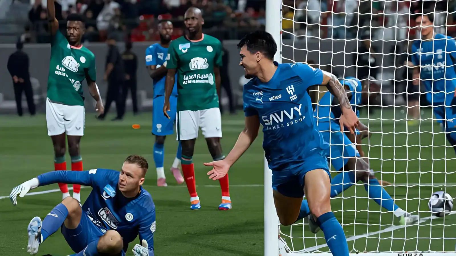 الهلال يسحق الاتفاق في عقر داره بالدوري السعودي (فيديو)