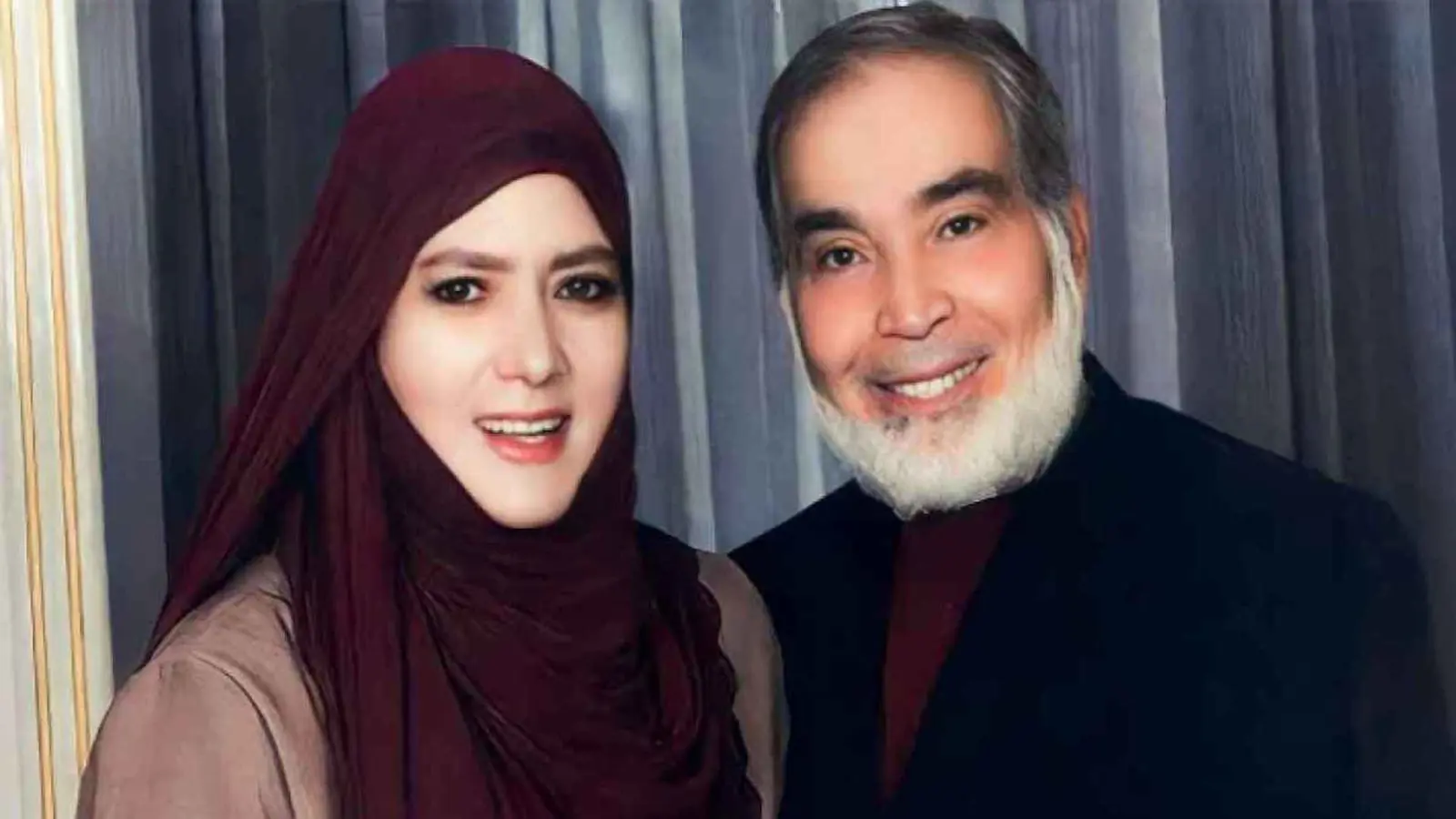 "الحياة في كنفه أمان".. رسالة "مؤثرة" من شمس البارودي لحسن يوسف